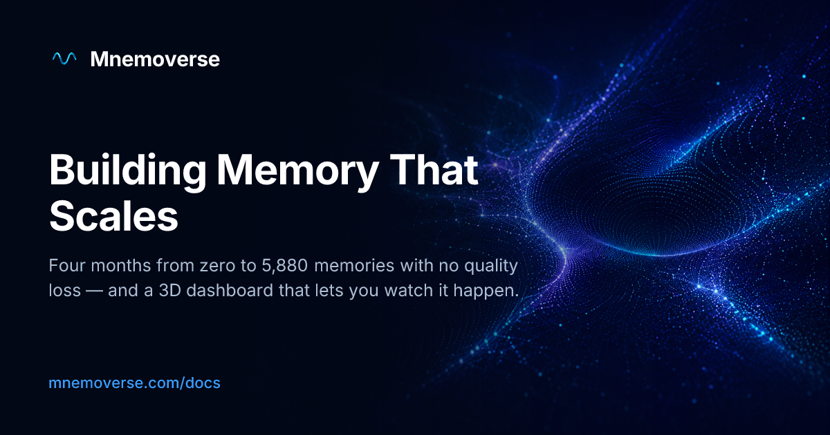Building Memory That Scales
