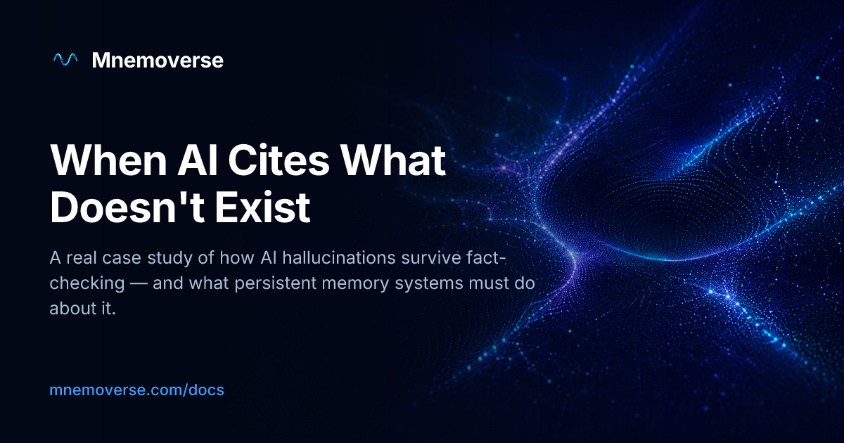 When AI Cites What Doesn't Exist